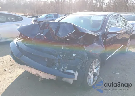 2018 Chevrolet Impala 2Lz из США, поврежденный, VIN 2G1125S36J9171127